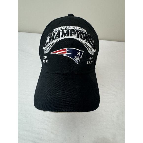 New England Patriots 2004 Division East Champions Hat NFL On Field Reebok NWOT - Picture 1 of 7